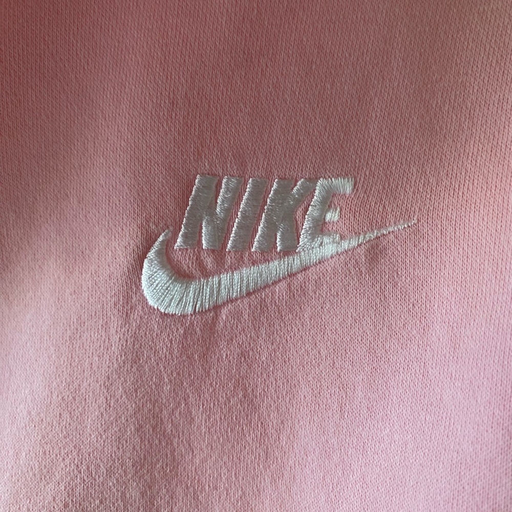 Nike zip up hoodie pink 🩷